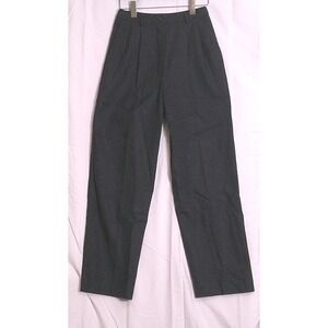 Pendleton Classic Women's Wool Pants Charcoal Gray Size 8 Pleated Front